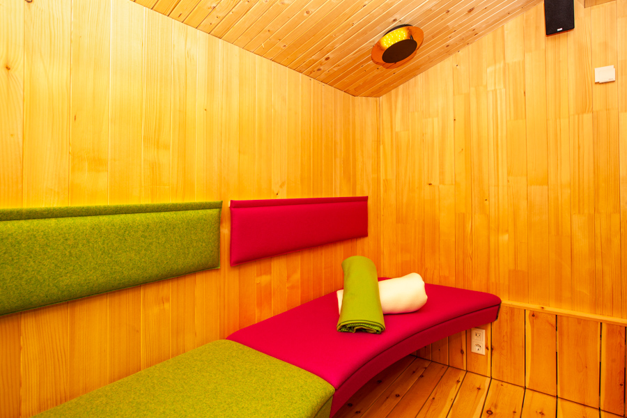 Ruheraum im Saunahaus